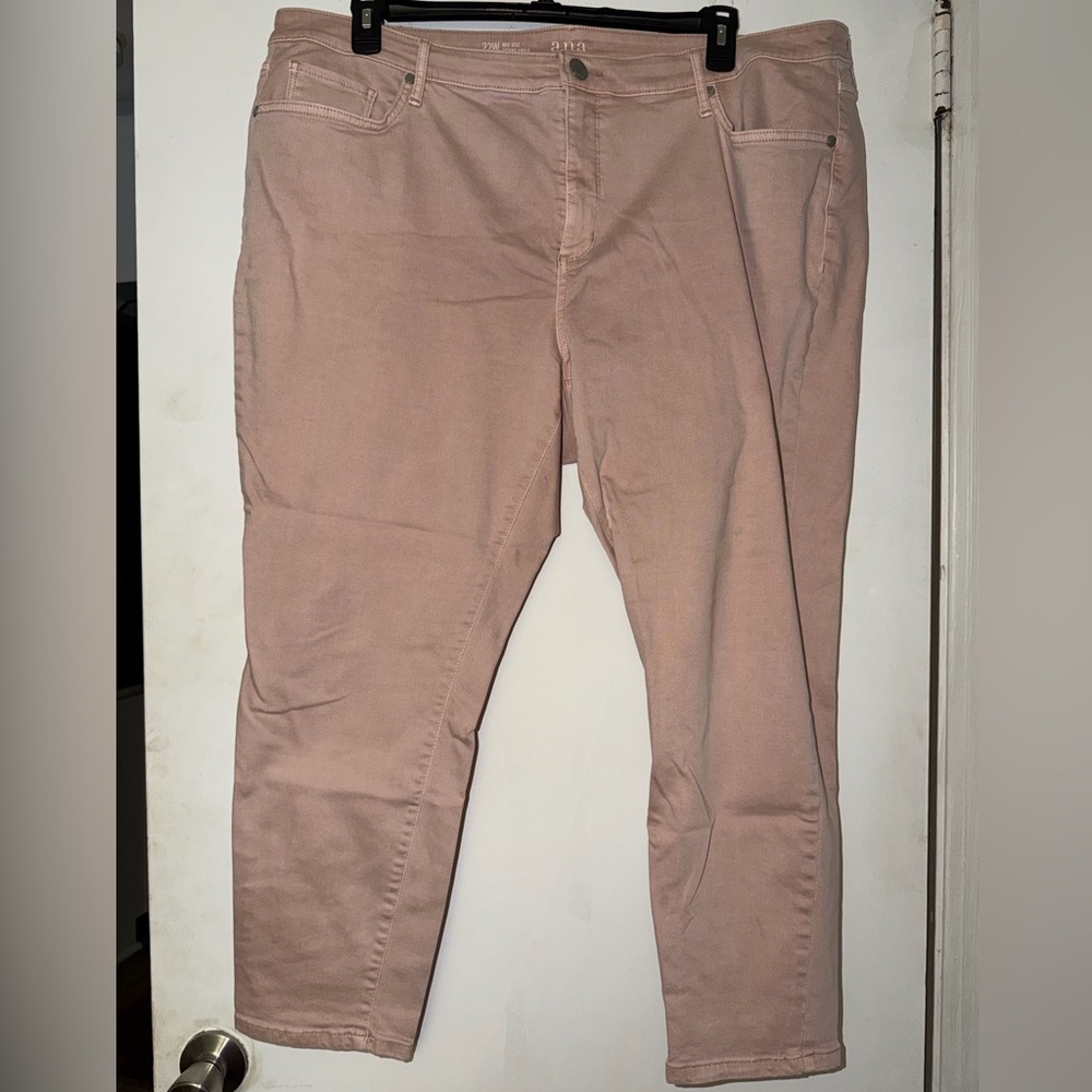 Ana Women's Blush Straight Leg Jeans